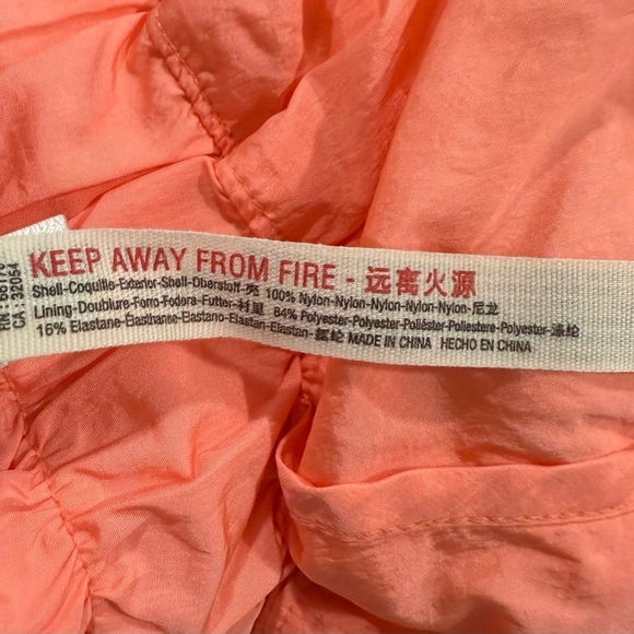 FP Movement Vibrant Orange Shorts with High Waist and Thick Waistband - Picture 5 of 9